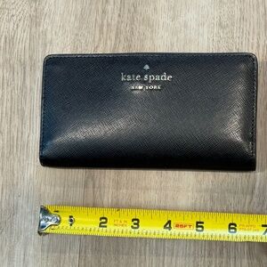 Kate spade black wallet